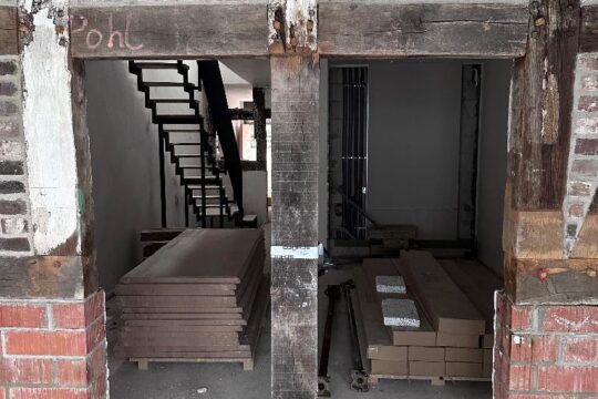 Tür zum Wintergarten