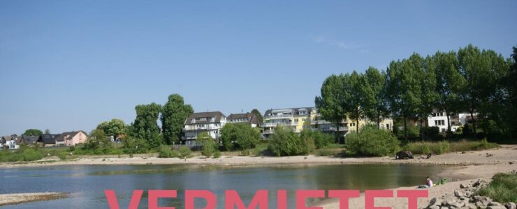 Traumhafter Rheinblick in Köln! Gemütliches Nest für Zwei.