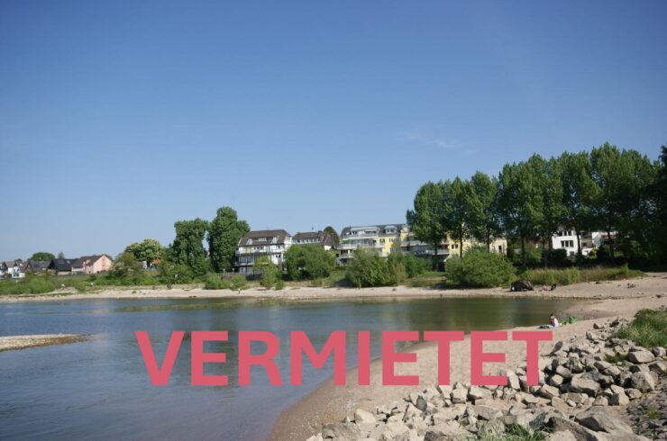 Traumhafter Rheinblick in Köln! Gemütliches Nest für Zwei.