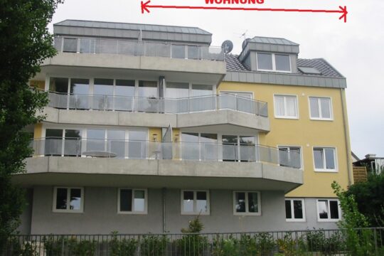Wohnung Gartenansicht