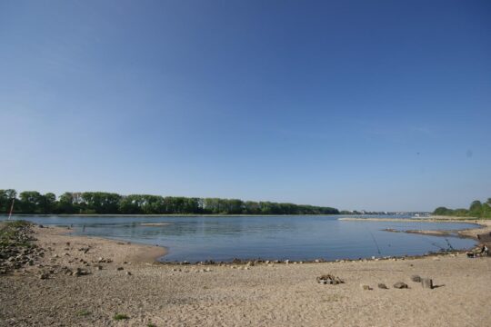 wenige Schritte zum Rhein